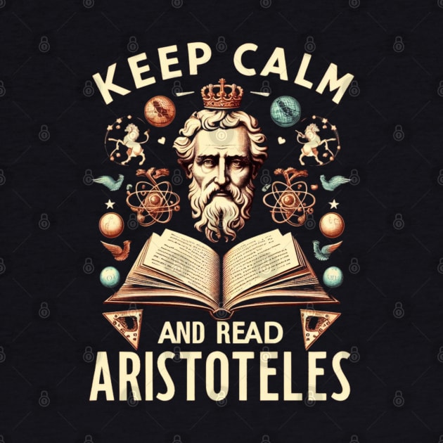 Aristotle quote and art for stoicism lovers by CachoGlorious